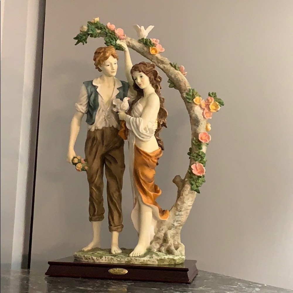Genuine La Anina Collection Man & Woman Figurines